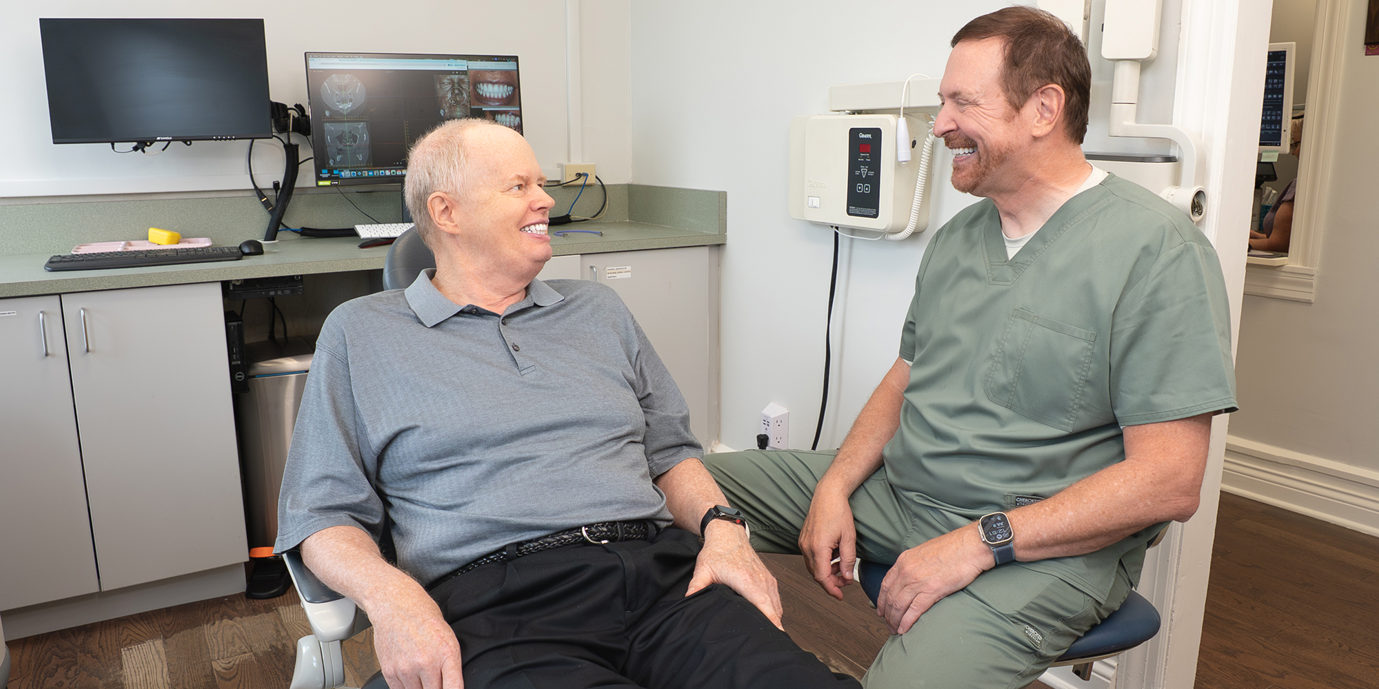 Jack and Dr. Kohler in conversation